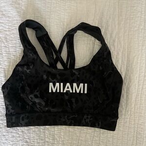 Lululemon Black Sports Bra Intimates Collection